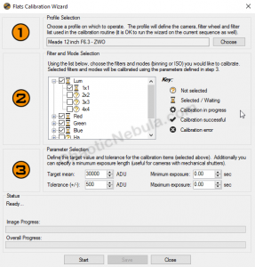 Sequence Generator Pro - Flat Calibration Wizard