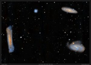 Read more about the article Leo Triplet (M65, M66, and NGC 3628