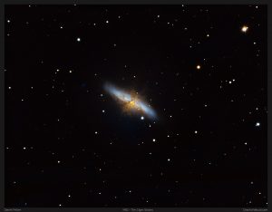 Read more about the article M82 – The Cigar Galaxy
