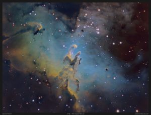 Read more about the article M16 – The Eagle Nebula with the Pillars of Creation