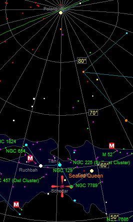 Pacman Nebula Location