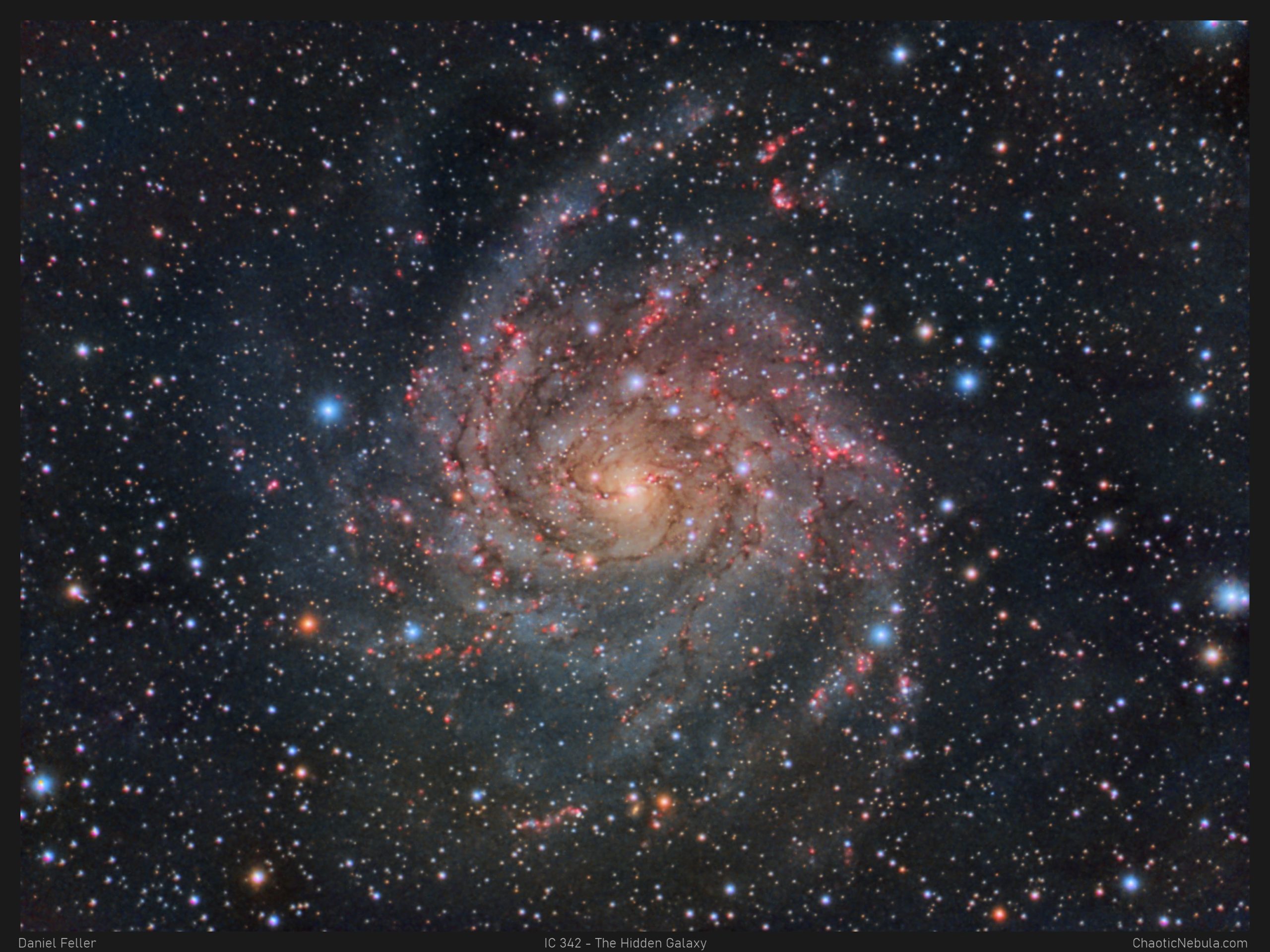 Read more about the article IC 342 – The Hidden Galaxy of Camelopardalis