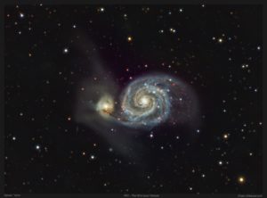 Read more about the article M51 – Whirlpool Galaxy