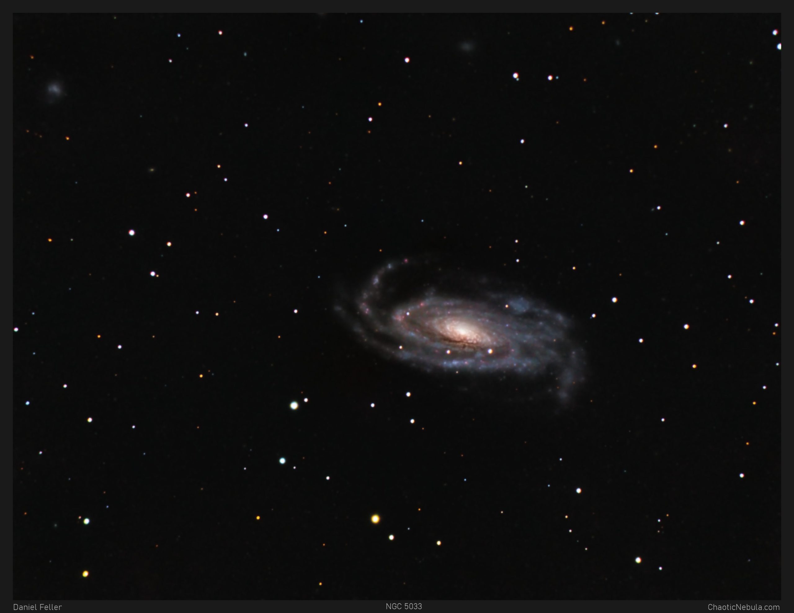 Read more about the article NGC 5033 – Spiral Galaxy in Canes Venatici