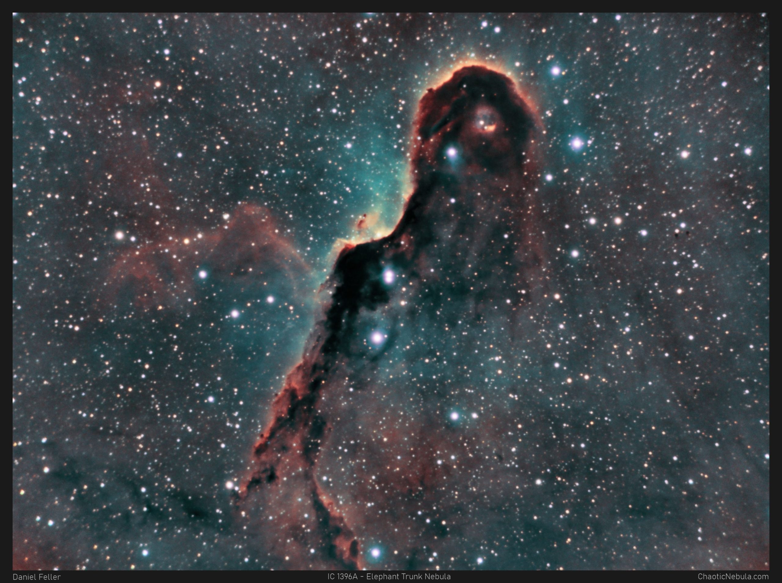 Read more about the article IC 1396A – The Elephant Trunk Nebula