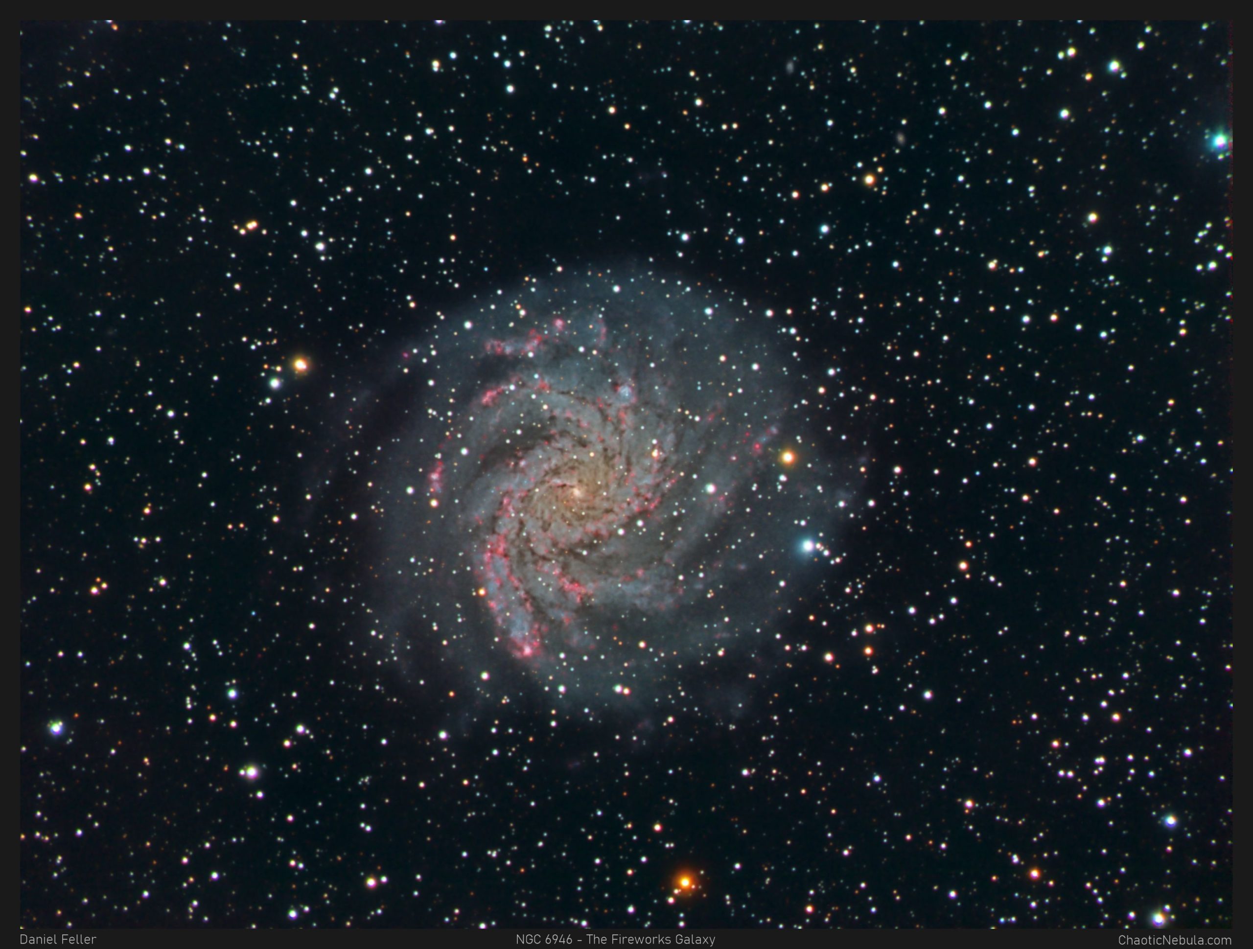 Read more about the article NGC 6946 – The Fireworks Galaxy