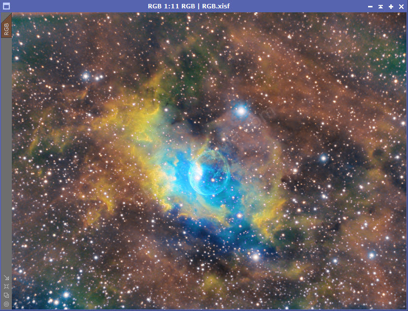 NGC 7635 - Noise Reducation