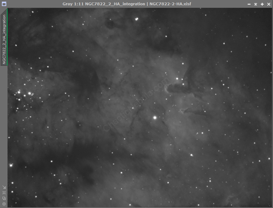 NGC7822 - HA- Frame 2