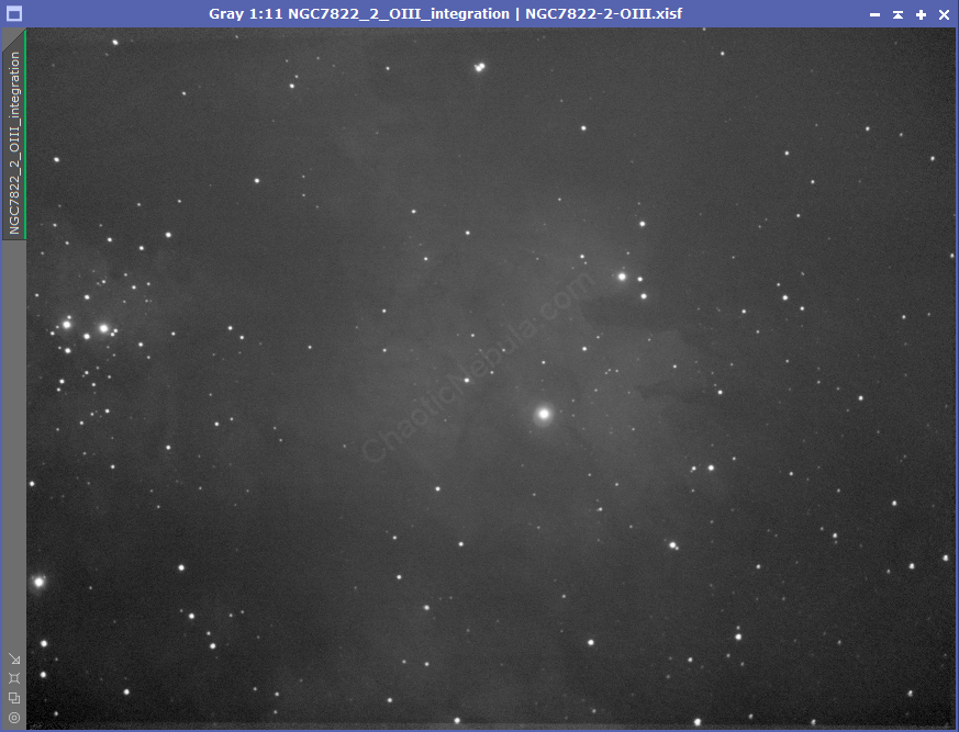 NGC7822 - OIII- Frame 2