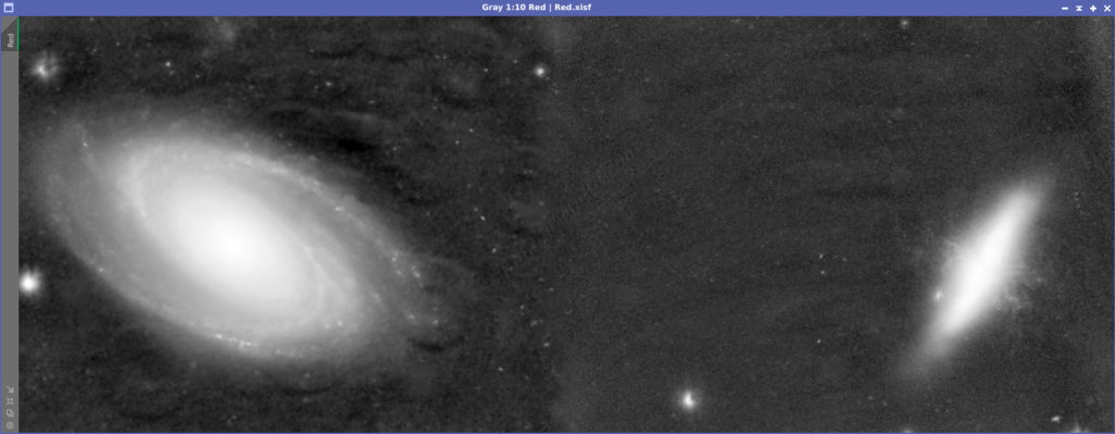 M81 & M82 - Red - Starnet