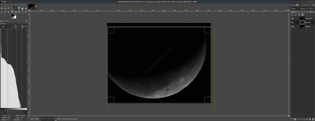 Moon - Cropping Dimensions