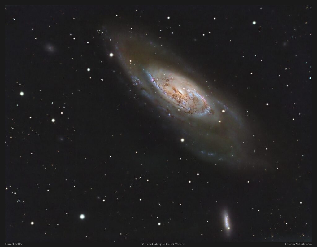 M106 - Galaxy in Canes Venatici