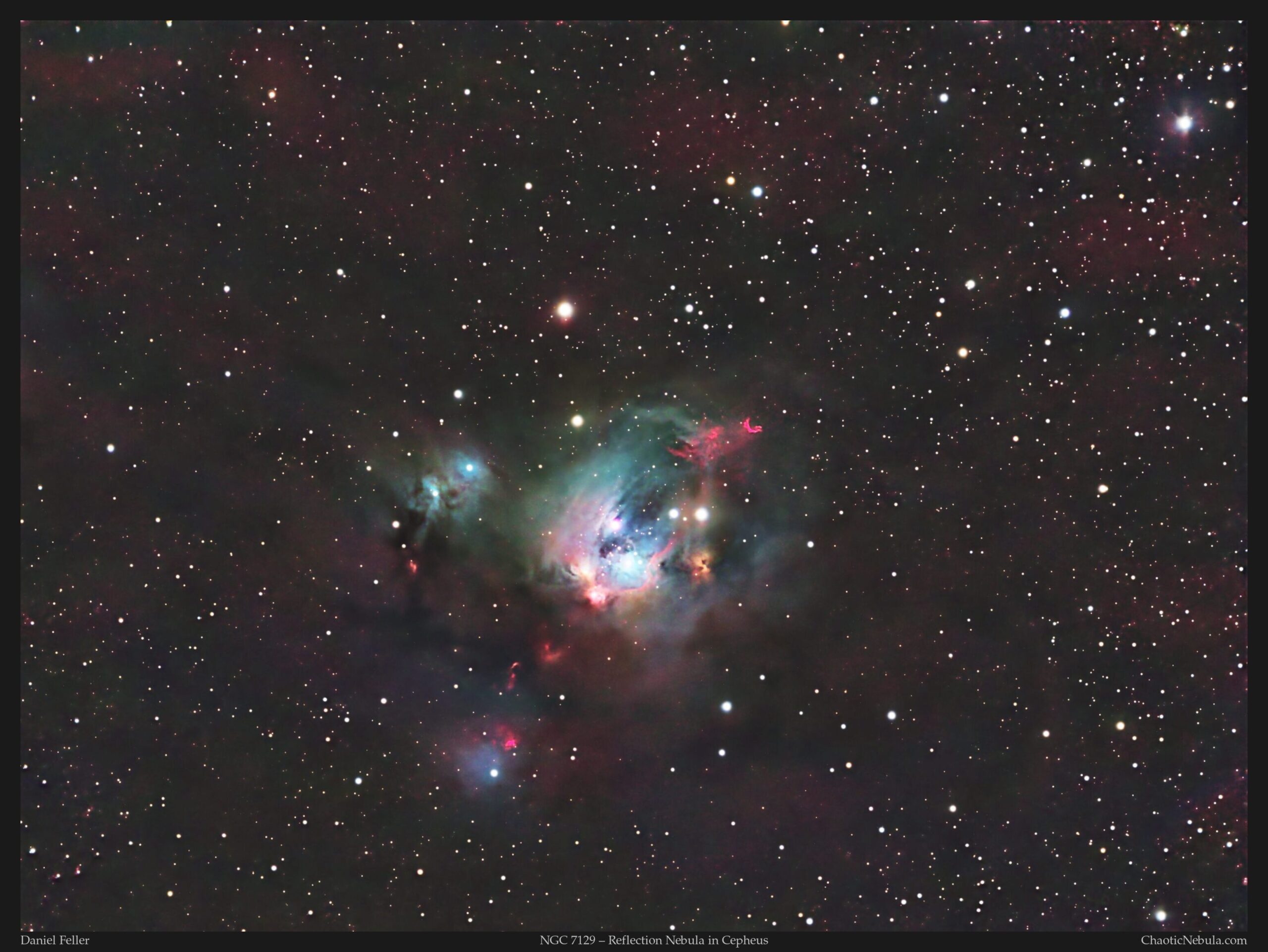 Read more about the article NGC 7129: How to Photograph a Reflection Nebula in Cepheus