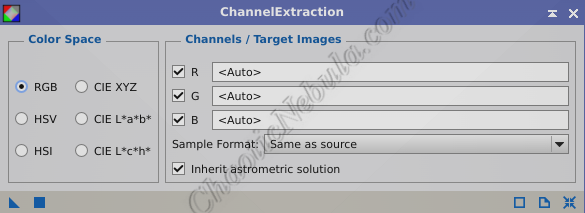 Channel Extraction