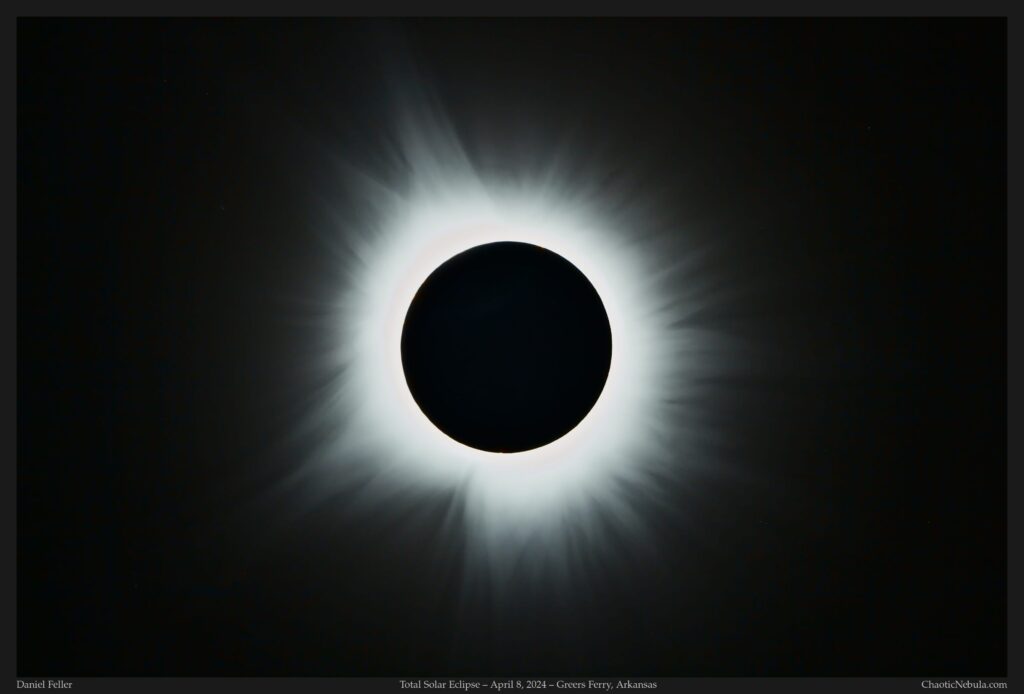 Solar Corona - April 8, 2024 Eclipse