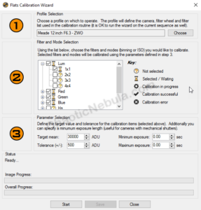 Sequence Generator Pro - Exposure Calibration Wizard