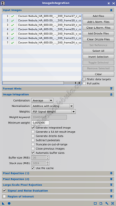 Local Normalization - Image Integration Part 1