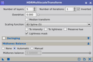 HDR Multiscale Transformation