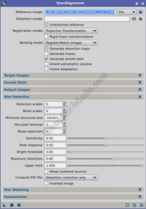 Star Alignment - Star Detection