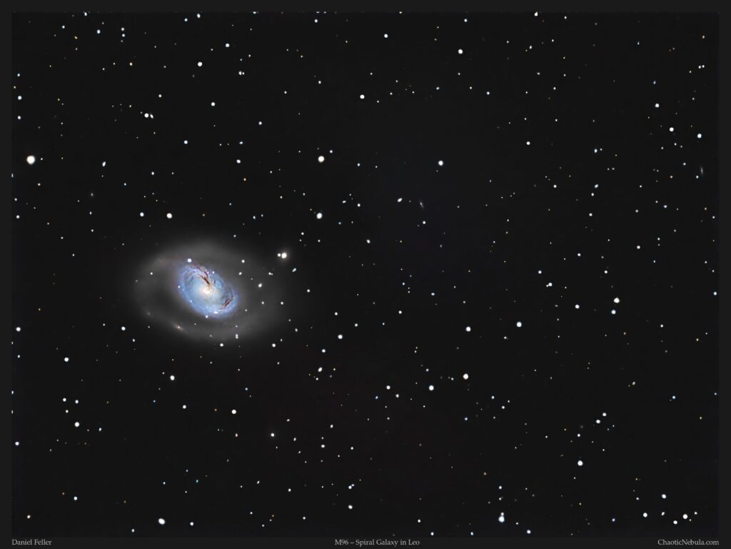 M96 - Spiral Galaxy in Leo