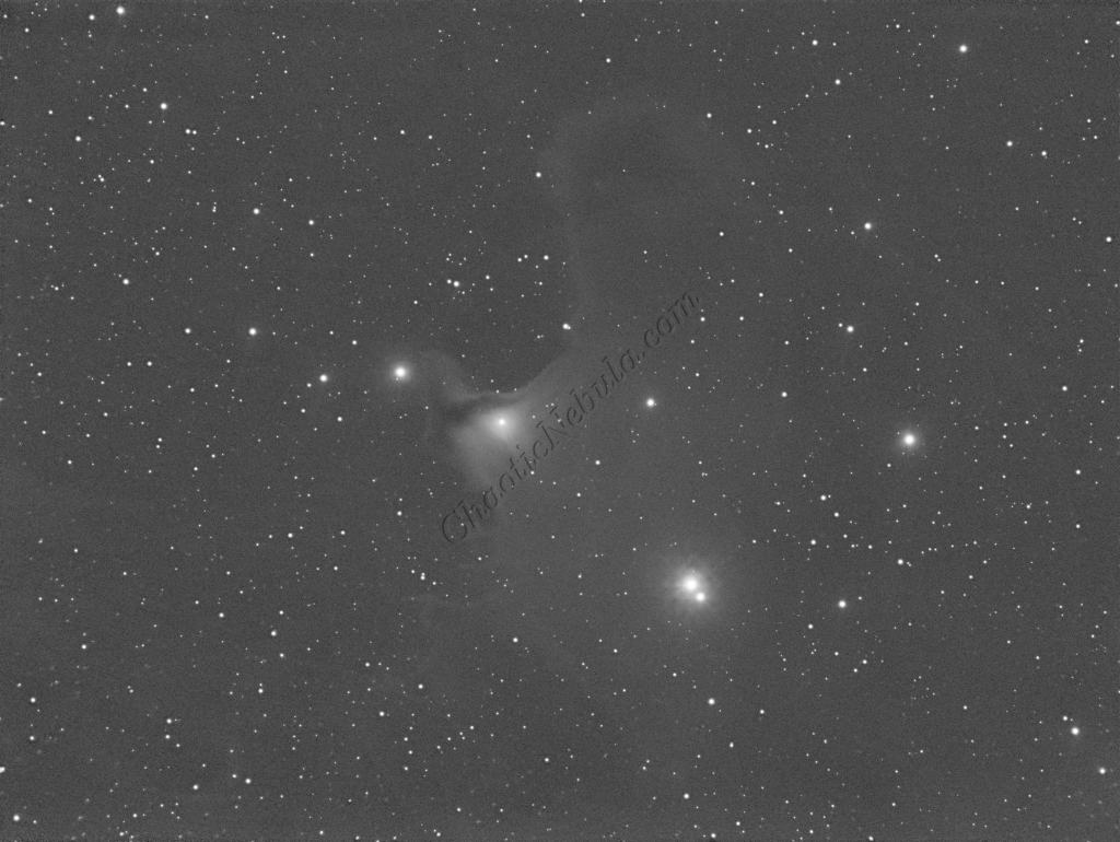 SH2-136 - Blue - BlurXTerminator - Deconvolution