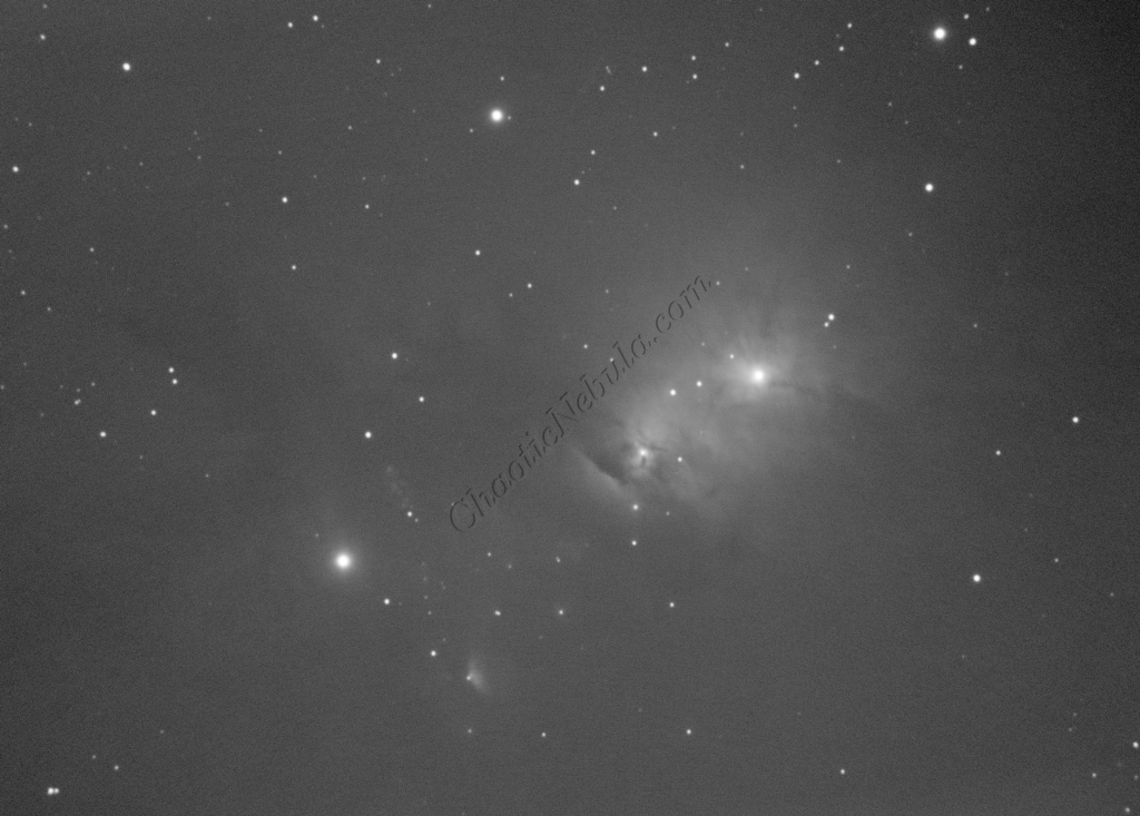 NGC 1333 - Green - Crop