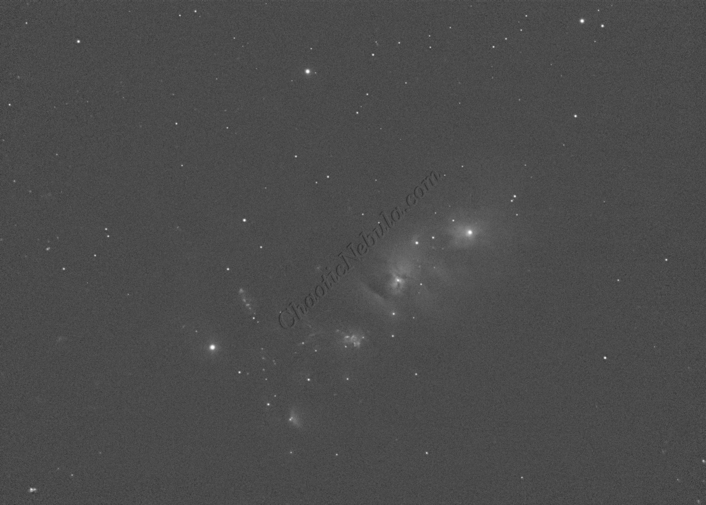 NGC 1333 - HA - BlurXTerminator - Deconvolution