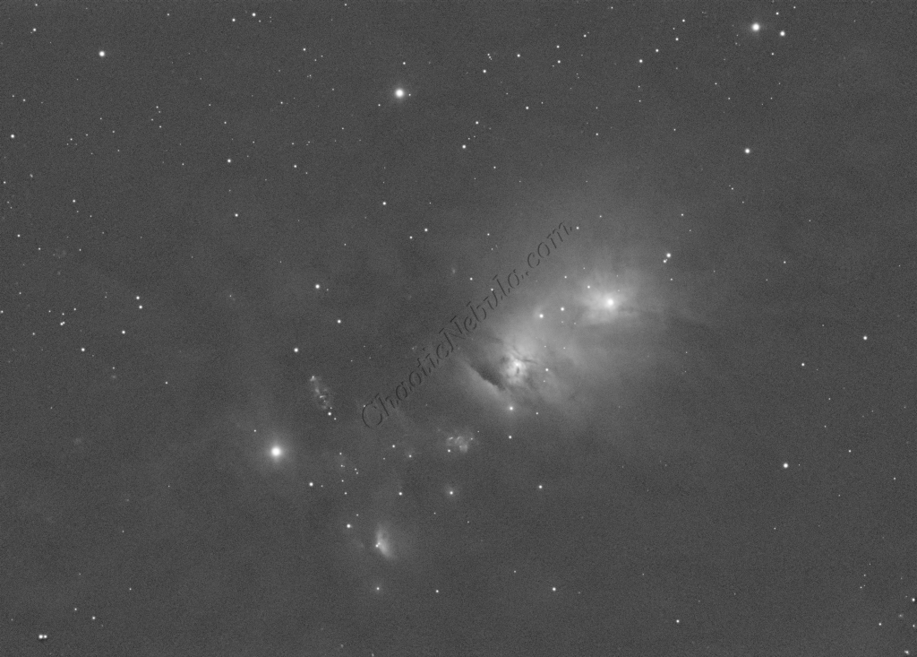 NGC 1333 - Red - BlurXTerminator - Deconvolution