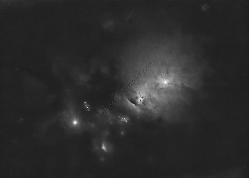 NGC 1333 - Luminance - Sharpening